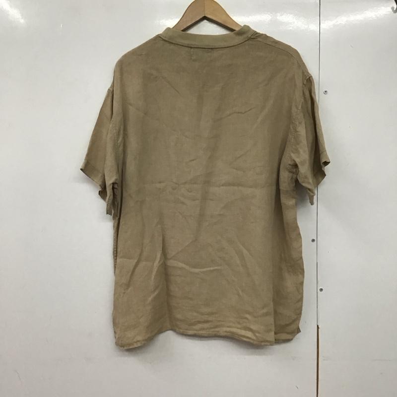 スリック SLICK カットソー 半袖 半袖カットソー 無地Tシャツ クルーネックカットソー 1 無地 ベージュ / ベージュ /  メンズ USED 古着 中古 10143416
