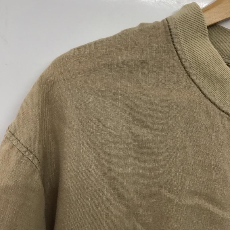 スリック SLICK カットソー 半袖 半袖カットソー 無地Tシャツ クルーネックカットソー 1 無地 ベージュ / ベージュ /  メンズ USED 古着 中古 10143416