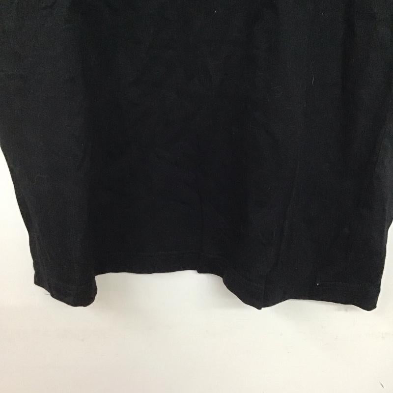 ラコステ LACOSTE Tシャツ 半袖 半袖カットソー プリントTシャツ Vネックカットソー 4 ロゴ、文字 黒 / ブラック /  メンズ USED 古着 中古 10143417