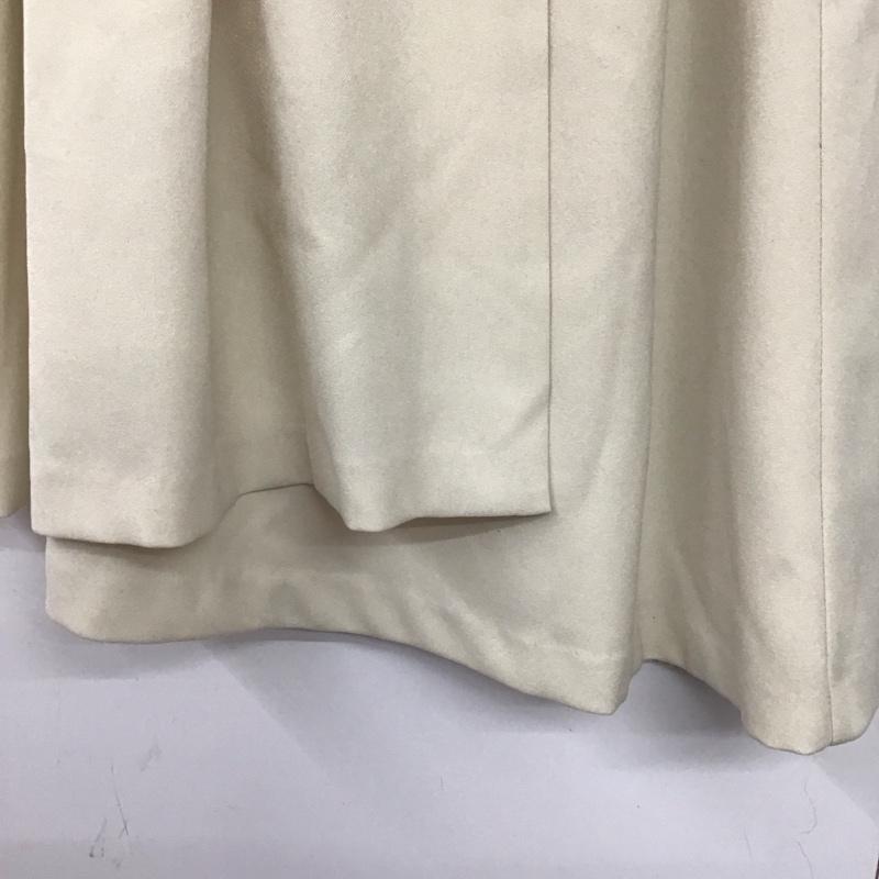 バビロン BABYLONE スカート ひざ丈スカート 38 無地 ベージュ / ベージュ /  レディース USED 古着 中古 10143420
