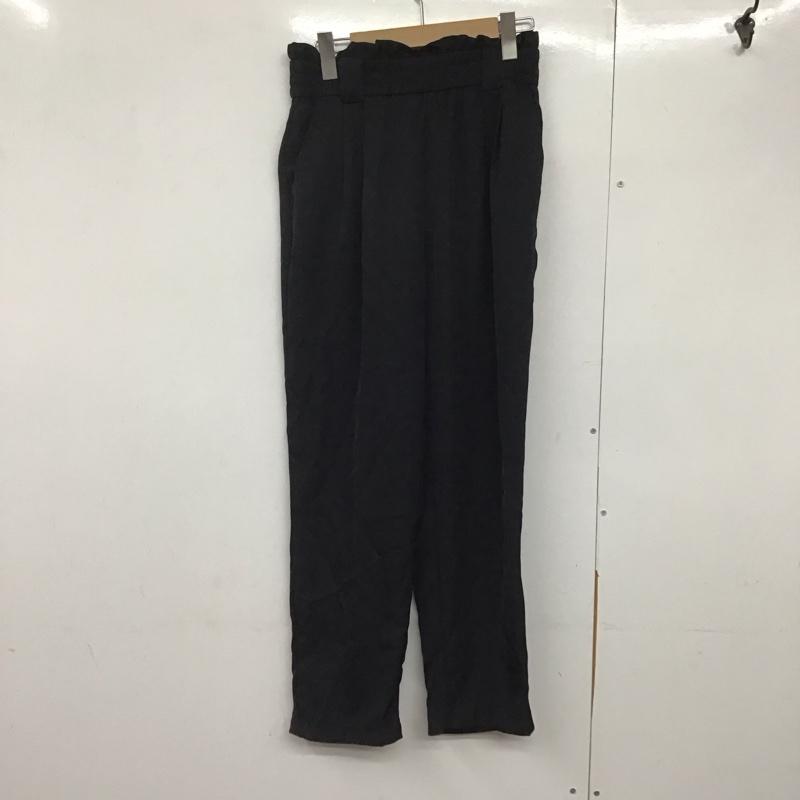 ザラ ZARA パンツ スラックス S 無地 黒 / ブラック /  レディース USED 古着 中古 10143422