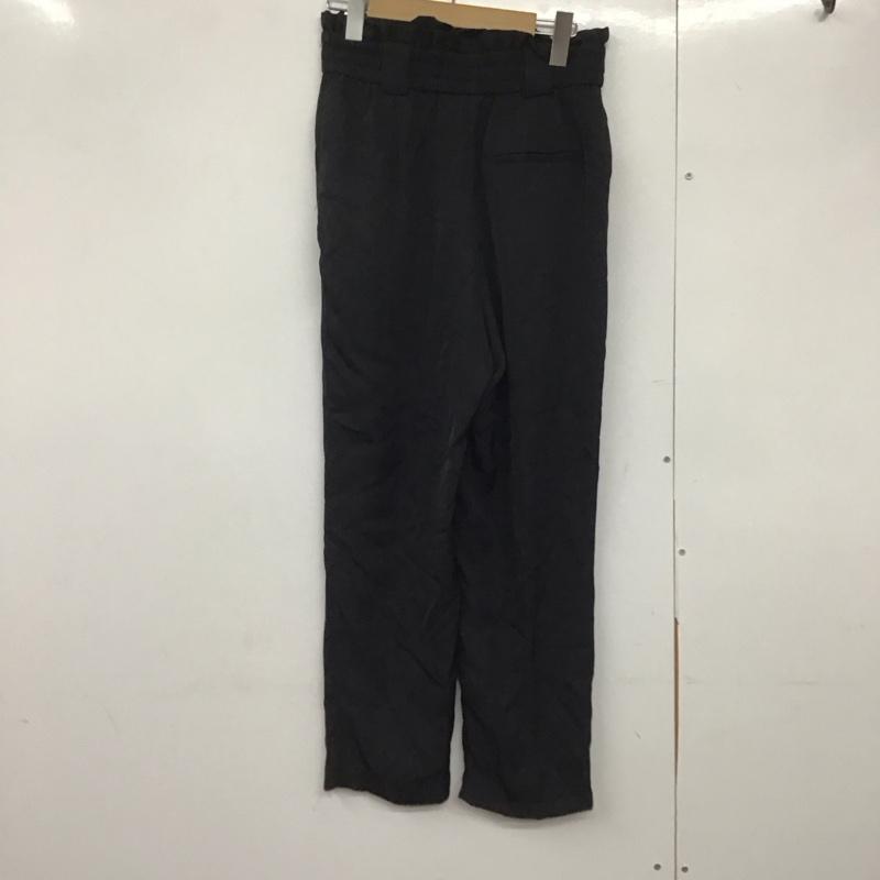 ザラ ZARA パンツ スラックス S 無地 黒 / ブラック /  レディース USED 古着 中古 10143422