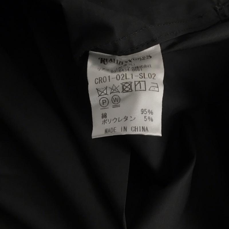 クライミー CRIMIE シャツ、ブラウス 長袖 長袖シャツ 無地シャツ カラーシャツ M ロゴ、文字 黒 / ブラック /  メンズ USED 古着 中古 10143449