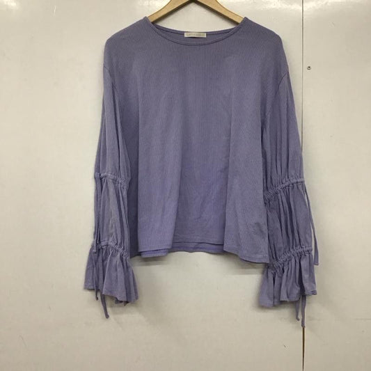 エヘカソポ ehka sopo カットソー 長袖 M ストライプ マルチカラー / マルチカラー /  レディース USED 古着 中古 10143454