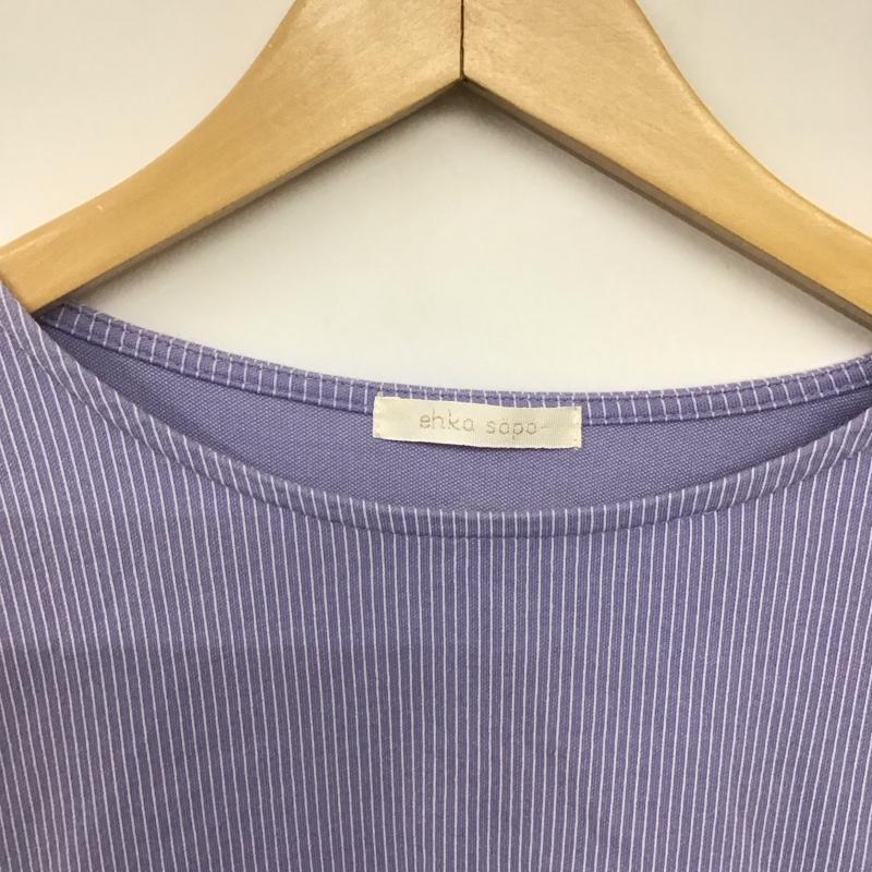 エヘカソポ ehka sopo カットソー 長袖 M ストライプ マルチカラー / マルチカラー /  レディース USED 古着 中古 10143454