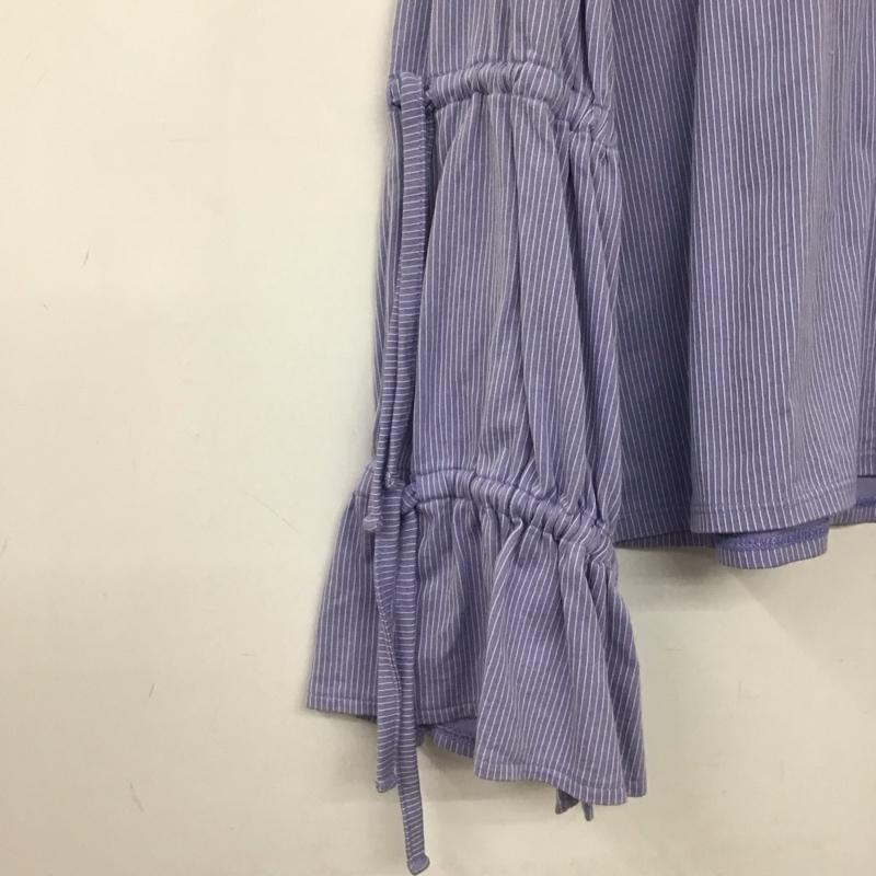 エヘカソポ ehka sopo カットソー 長袖 M ストライプ マルチカラー / マルチカラー /  レディース USED 古着 中古 10143454