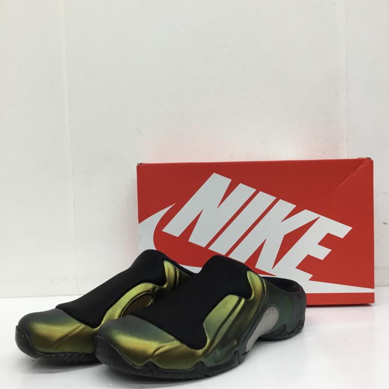 ナイキ NIKE スリッポン スリッポン HF6881-900 CLOGPOSITE Black and Metallic Gold 26.0cm ロゴ、文字 黒 / ブラック / X 金 / ゴールド /  メンズ USED 古着 中古 10143472