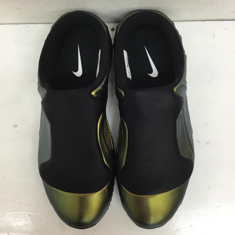 ナイキ NIKE スリッポン スリッポン HF6881-900 CLOGPOSITE Black and Metallic Gold 26.0cm ロゴ、文字 黒 / ブラック / X 金 / ゴールド /  メンズ USED 古着 中古 10143472