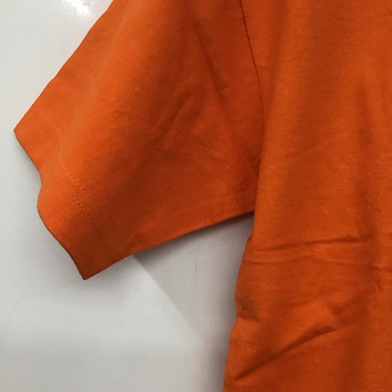 ナイキ NIKE Tシャツ 半袖 半袖カットソー プリントTシャツ クルーネックカットソー 90s M プリント 橙 / オレンジ /  メンズ USED 古着 中古 10143487
