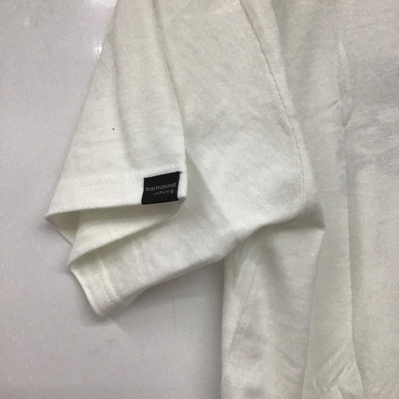 ステューシー STUSSY Tシャツ 半袖 半袖カットソー プリントTシャツ クルーネックカットソー マスターマインド S プリント 白 / ホワイト /  メンズ USED 古着 中古 10143488