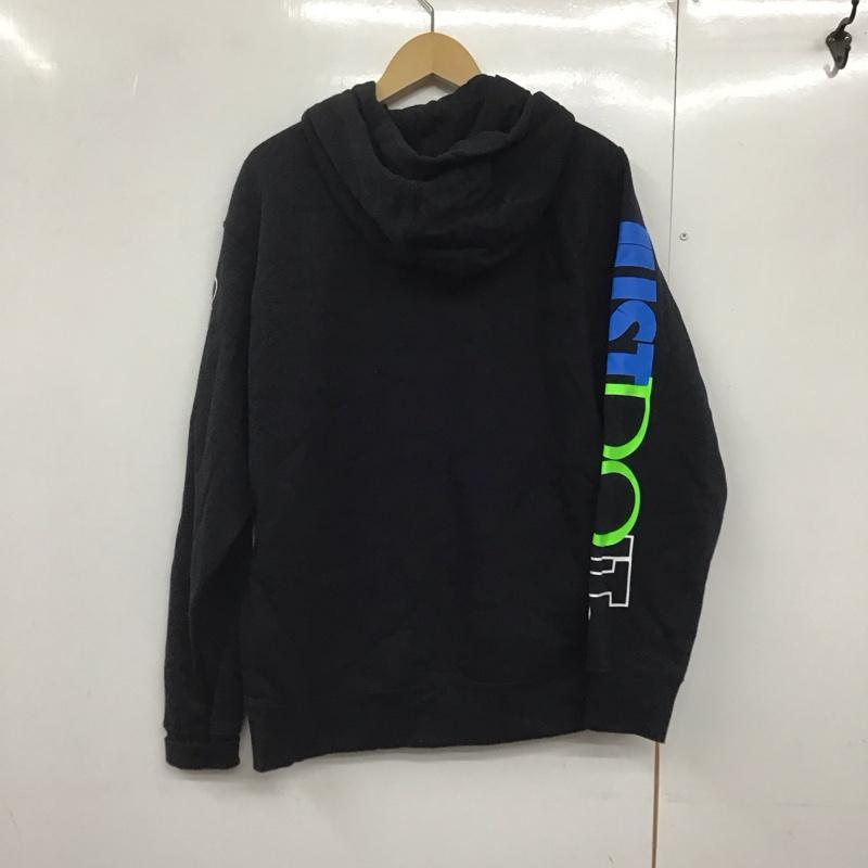 ナイキ NIKE パーカー 長袖 ci6260-010 長袖パーカー プルオーバーパーカー M ロゴ、文字 黒 / ブラック /  メンズ USED 古着 中古 10143492