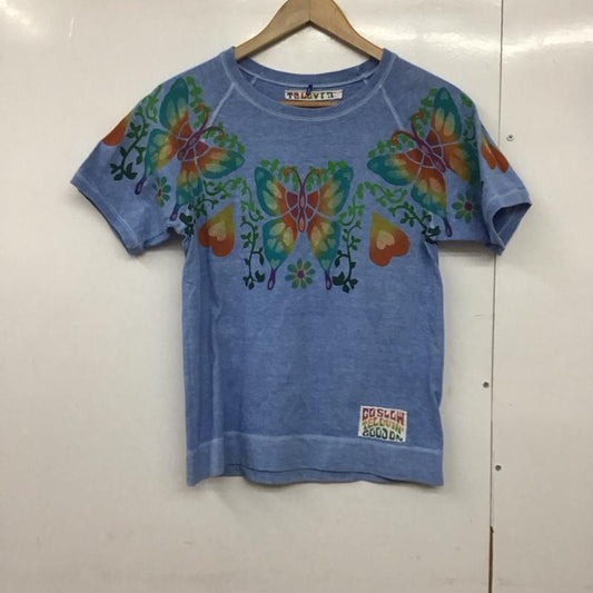 グッドオン Good On Tシャツ 半袖 S プリント 水色 / ライトブルー /  レディース USED 古着 中古 10143508