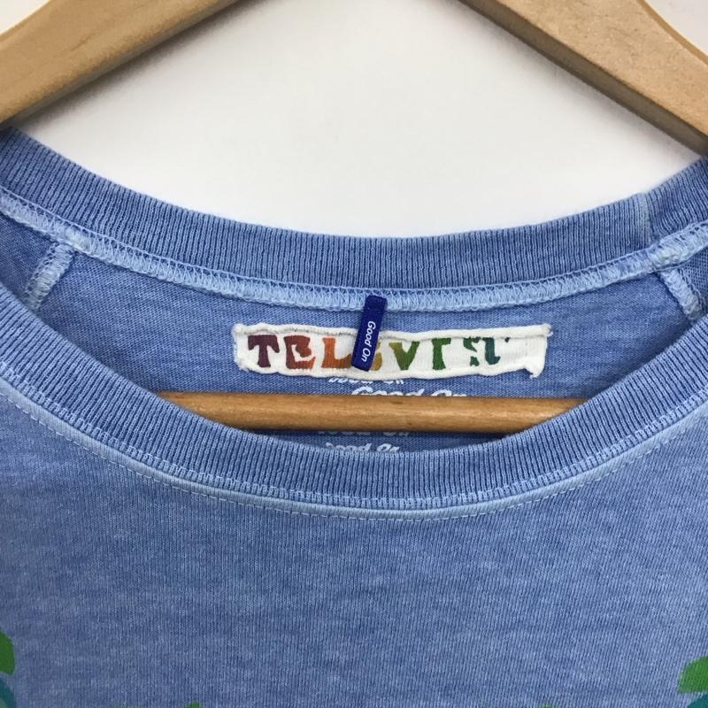 グッドオン Good On Tシャツ 半袖 S プリント 水色 / ライトブルー /  レディース USED 古着 中古 10143508