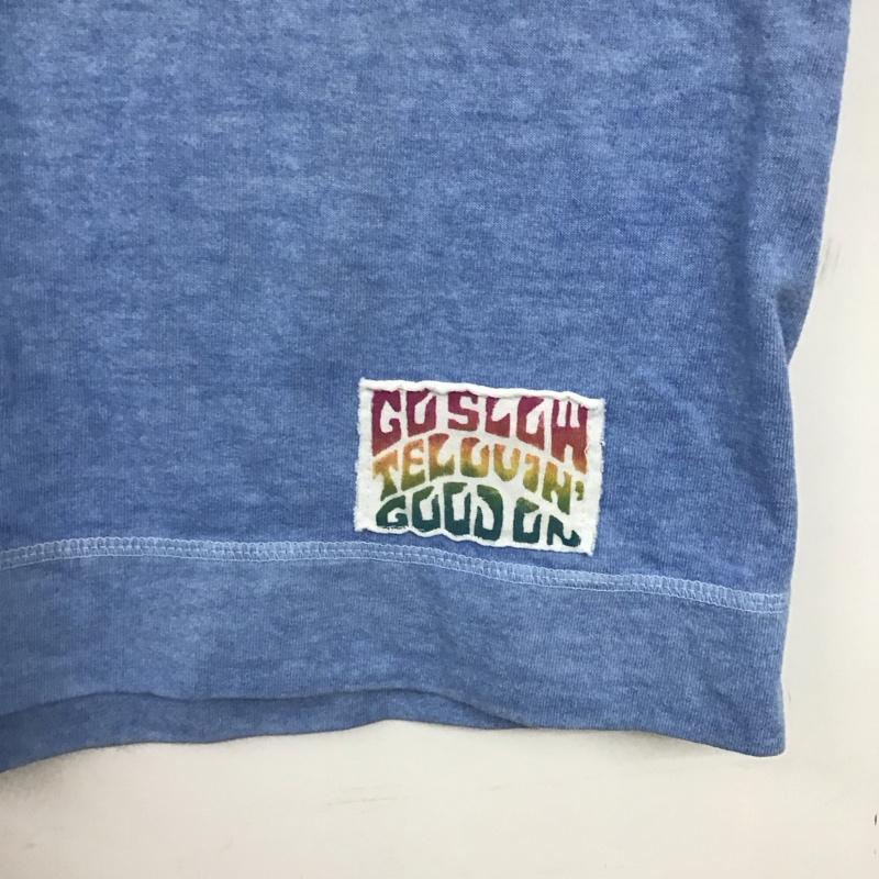 グッドオン Good On Tシャツ 半袖 S プリント 水色 / ライトブルー /  レディース USED 古着 中古 10143508