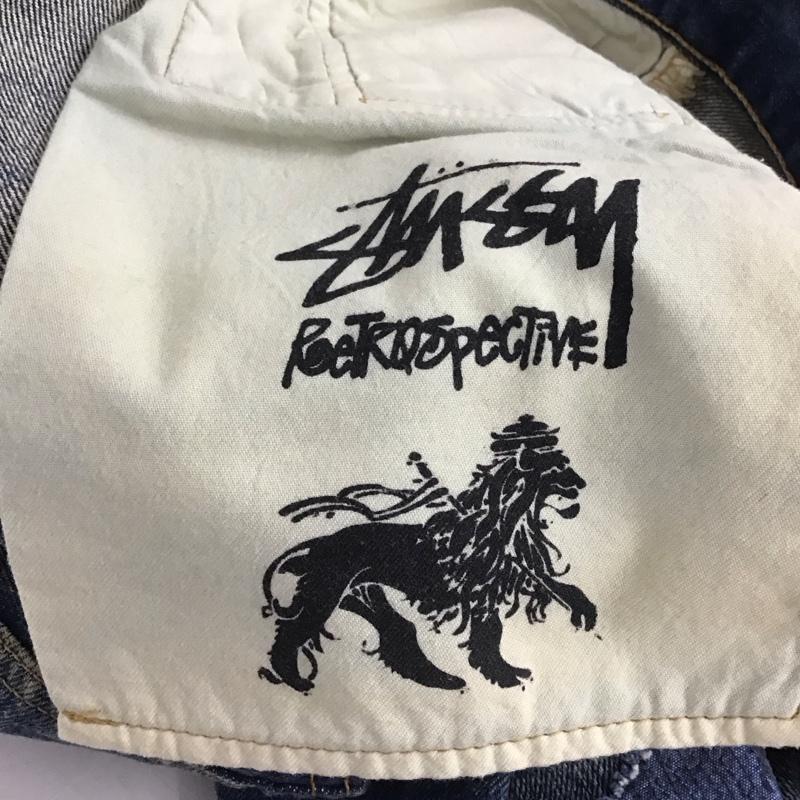 リーバイストラウスアンドコー Levi Strauss & co. パンツ デニム、ジーンズ デニムパンツ ワイドパンツ カジュアルパンツ stussy コラボ 30th 32インチ ダメージ加工 インディゴ / インディゴ /  メンズ USED 古着 中古 10143514