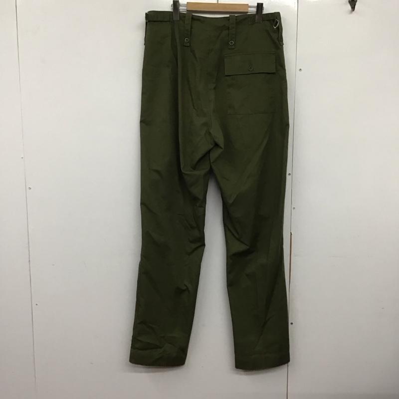 ミリタリー ミリタリー パンツ ワークパンツ、ペインターパンツ ミリタリーパンツ ワイドパンツ カジュアルパンツ イギリス軍 無地 カーキ / カーキ /  メンズ USED 古着 中古 10143516