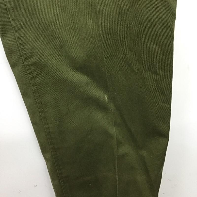 ミリタリー ミリタリー パンツ ワークパンツ、ペインターパンツ ミリタリーパンツ ワイドパンツ カジュアルパンツ イギリス軍 無地 カーキ / カーキ /  メンズ USED 古着 中古 10143516