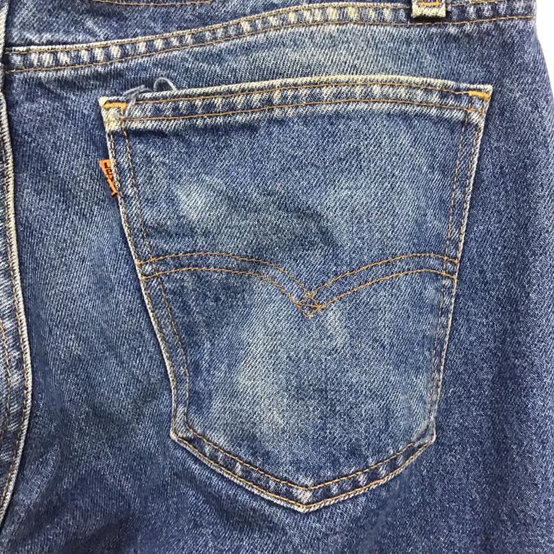 リーバイス Levi s パンツ デニム、ジーンズ デニムパンツ ワイドパンツ カジュアルパンツ 36 無地 インディゴ / インディゴ /  メンズ USED 古着 中古 10143528