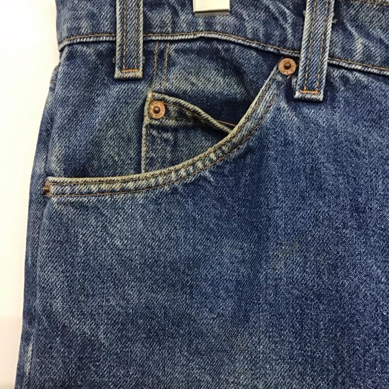 リーバイス Levi s パンツ デニム、ジーンズ デニムパンツ ワイドパンツ カジュアルパンツ 36 無地 インディゴ / インディゴ /  メンズ USED 古着 中古 10143528