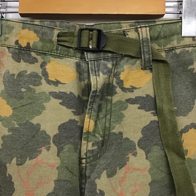 ワイルドシングス WILD THINGS パンツ ワークパンツ、ペインターパンツ 13sswt158 迷彩パンツ 七分丈 ストレッチパンツ L カモフラージュ柄・迷彩 マルチカラー / マルチカラー /  メンズ USED 古着 中古 10143532