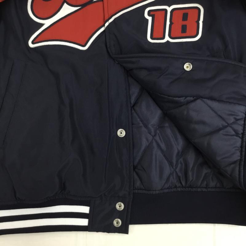 エクストララージ XLARGE ジャケット、上着 ジャケット、ブレザー 01183510 M ロゴ、文字 赤 / レッド / X 紺 / ネイビー /  メンズ USED 古着 中古 10143570
