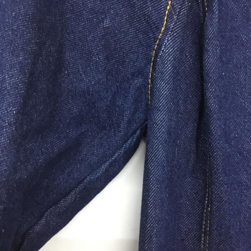 ザラ ZARA ワンピース ロングスカート デニムワンピース ロングワンピース 半袖ワンピース S 無地 インディゴ / インディゴ /  レディース USED 古着 中古 10143593