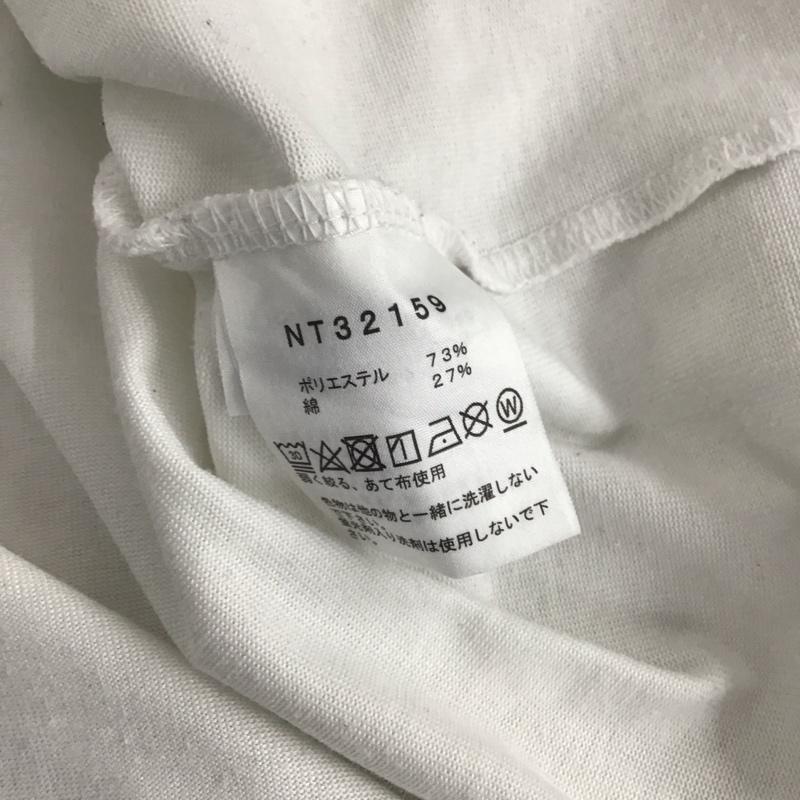 ザノースフェイス THE NORTH FACE Tシャツ 半袖 nt32159 半袖Tシャツ プリントTシャツ XL ロゴ、文字 白 / ホワイト /  メンズ USED 古着 中古 10143620
