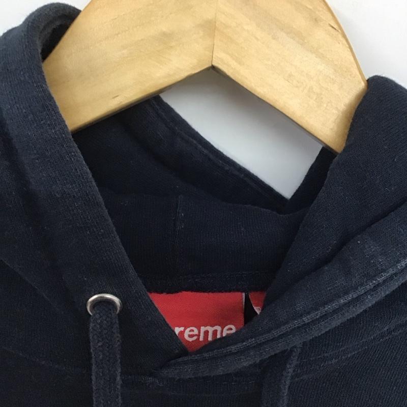 シュプリーム Supreme パーカー 長袖 20ss SupremeXXLHoodedSweatshirt プルオーバーパーカー S ロゴ、文字 灰 / グレー / X 紺 / ネイビー /  メンズ USED 古着 中古 10143624