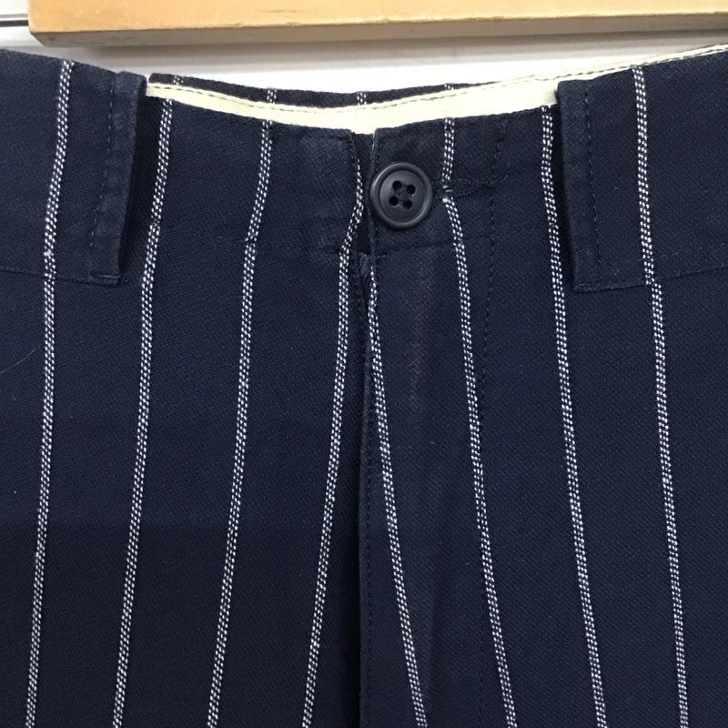 チャンピオン Champion パンツ チノパン c3-z201 ストレートパンツ ワイドパンツ カジュアルパンツ ワークパンツ チノパン M ストライプ 紺 / ネイビー /  メンズ USED 古着 中古 10143626