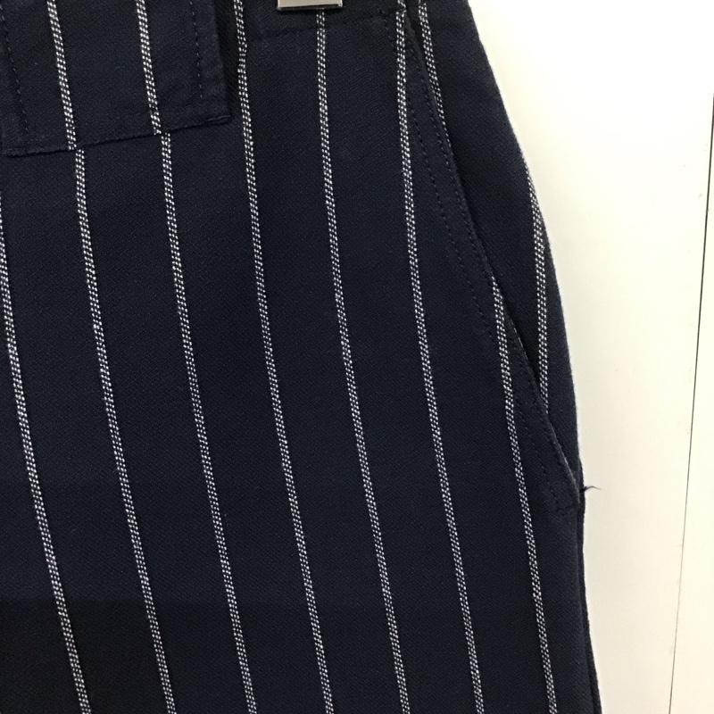 チャンピオン Champion パンツ チノパン c3-z201 ストレートパンツ ワイドパンツ カジュアルパンツ ワークパンツ チノパン M ストライプ 紺 / ネイビー /  メンズ USED 古着 中古 10143626