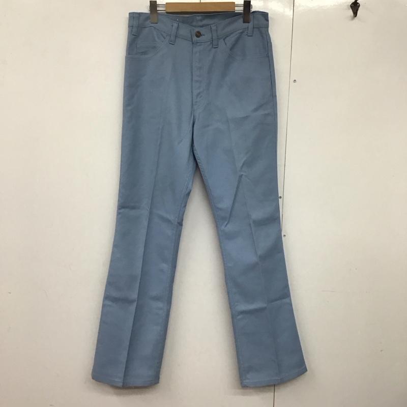 リーバイス Levi s パンツ デニム、ジーンズ カジュアルパンツ スリムパンツ ストレッチパンツ 33インチ 無地 水色 / ライトブルー /  メンズ USED 古着 中古 10143628