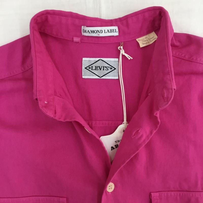 リーバイス Levi s シャツ、ブラウス 長袖 18442-0003 Vintage Clothing M 無地 桃 / ピンク /  メンズ USED 古着 中古 10143632