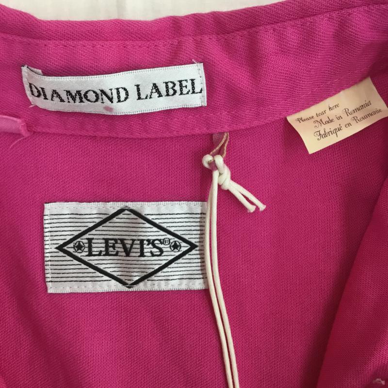 リーバイス Levi s シャツ、ブラウス 長袖 18442-0003 Vintage Clothing M 無地 桃 / ピンク /  メンズ USED 古着 中古 10143632