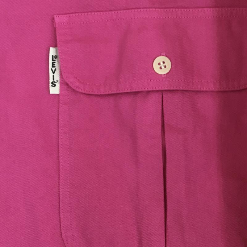リーバイス Levi s シャツ、ブラウス 長袖 18442-0003 Vintage Clothing M 無地 桃 / ピンク /  メンズ USED 古着 中古 10143632