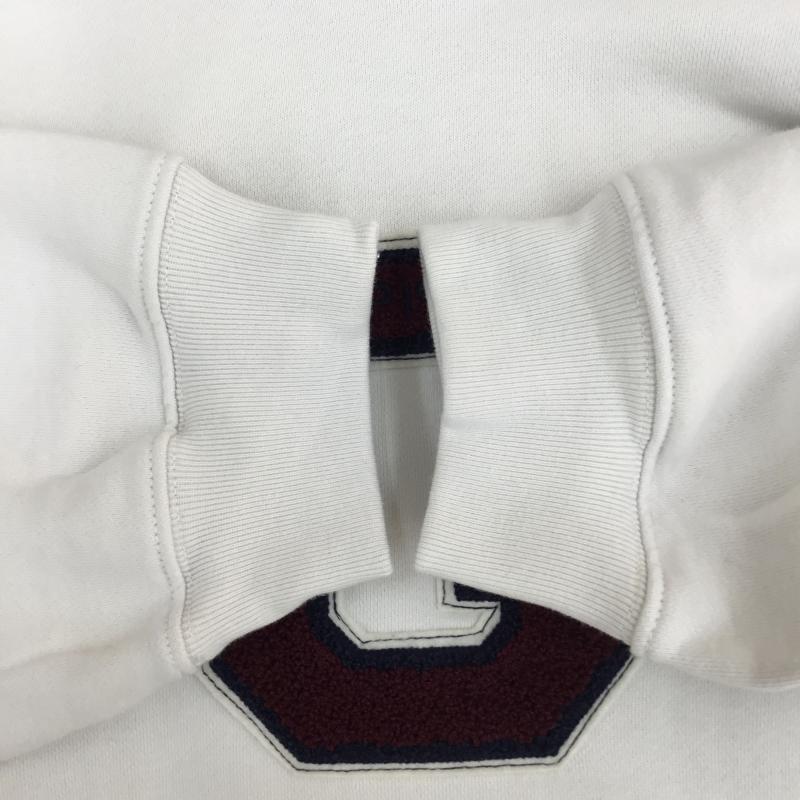 ギャップ GAP パーカー 長袖 XL ロゴ、文字 白 / ホワイト / X 紺 / ネイビー /  メンズ USED 古着 中古 10143637