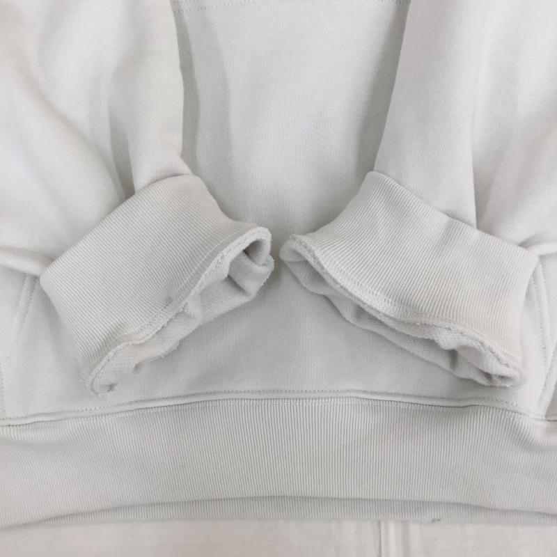 ギャップ GAP パーカー 長袖 XL ロゴ、文字 白 / ホワイト / X 紺 / ネイビー /  メンズ USED 古着 中古 10143637