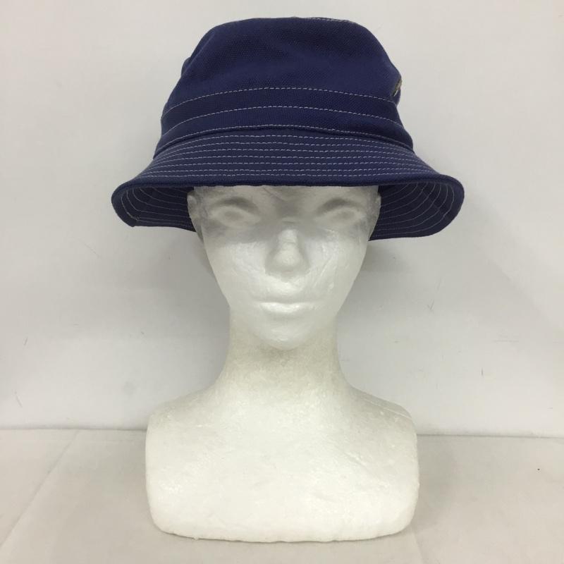 コーチ COACH 帽子 ハット バケットハット キャンバス 無地 青 / ブルー /  レディース USED 古着 中古 10143651