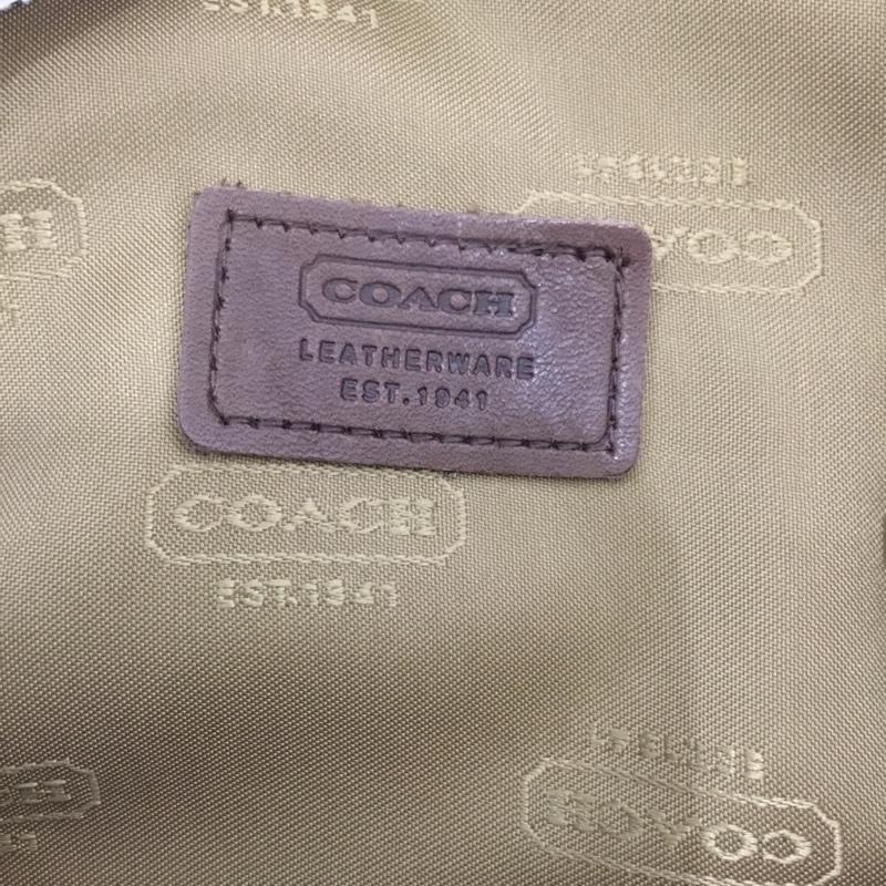 コーチ COACH 帽子 ハット バケットハット キャンバス 無地 青 / ブルー /  レディース USED 古着 中古 10143651