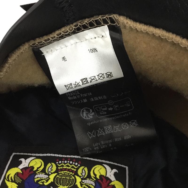 ローレール LAULHERE 帽子 ベレー帽 ERIDAN ヴィンテージパッチ  ベージュ / ベージュ /  メンズ USED 古着 中古 10143660