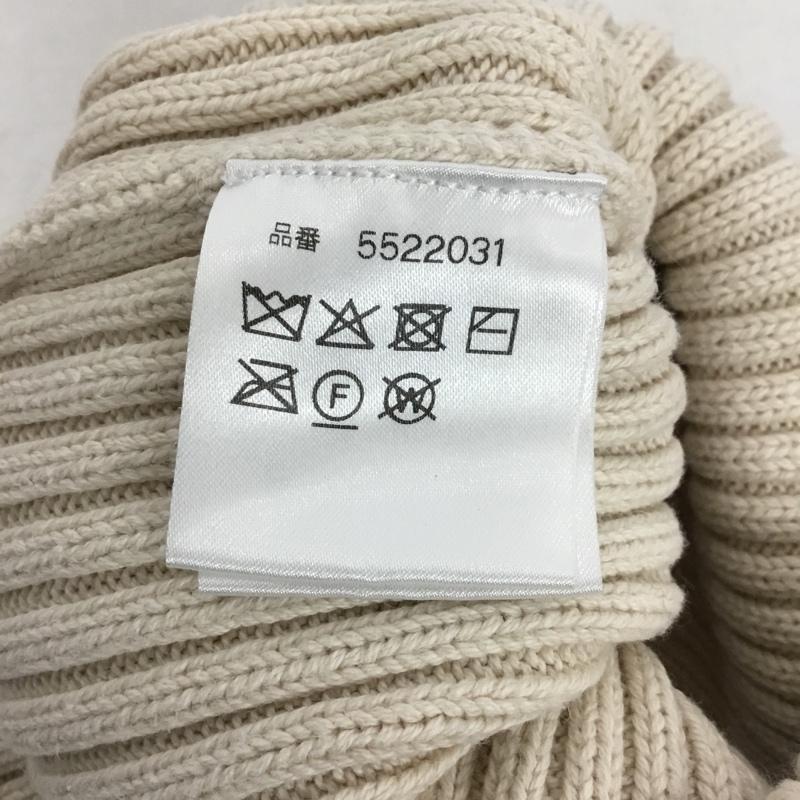 フォックスファイヤー FOXFIRE 帽子 ニット帽 5522031 コットン ロゴ、文字 アイボリー / アイボリー /  メンズ USED 古着 中古 10143661