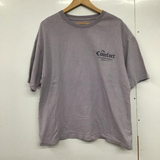 ベイフロー BAYFLOW Tシャツ 半袖 S ロゴ、文字 紫 / パープル /  メンズ USED 古着 中古 10143675
