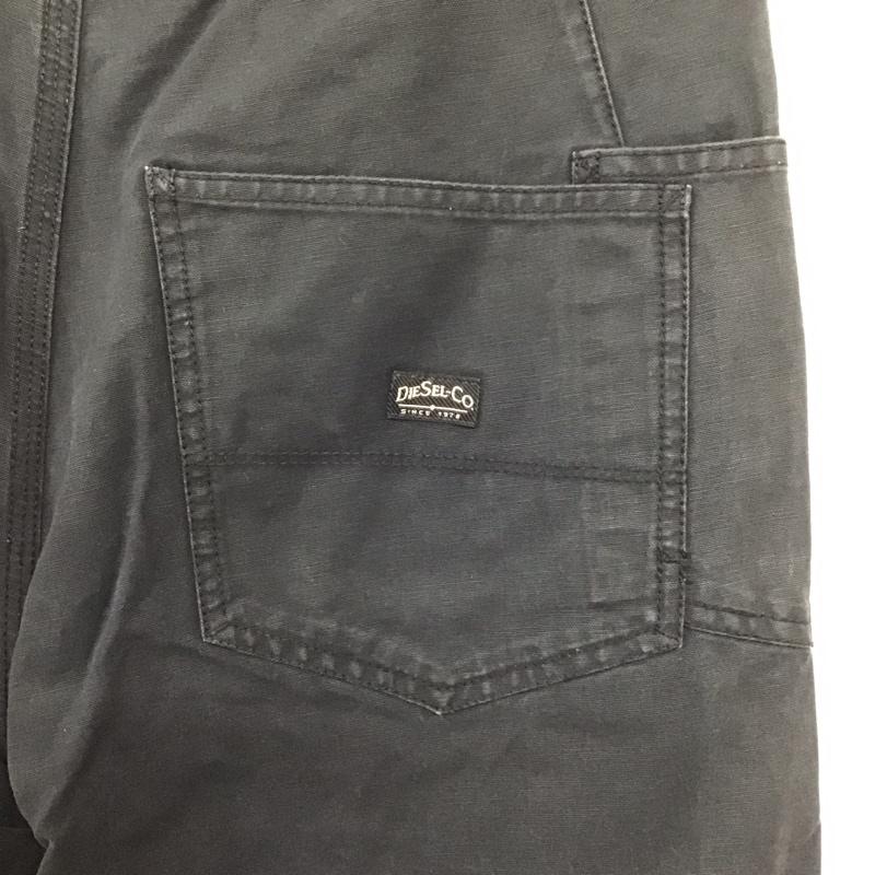 ディーゼル DIESEL パンツ デニム、ジーンズ デニムパンツ スリムパンツ カジュアルパンツ 28インチ 無地 黒 / ブラック /  メンズ USED 古着 中古 10143677