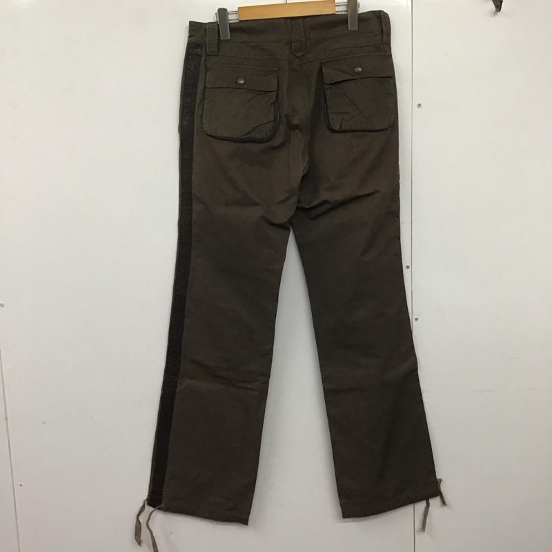 ジョゼフオム JOSEPH HOMME パンツ ワークパンツ、ペインターパンツ ワイドパンツ カジュアルパンツ ワークパンツ 48 無地 茶 / ブラウン /  メンズ USED 古着 中古 10143679