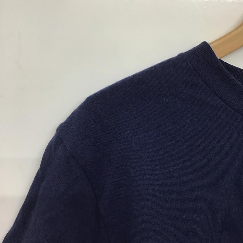 マジェスティック MAJESTIC Tシャツ 半袖 半袖カットソー プリントTシャツ クルーネックカットソー S ロゴ、文字 紺 / ネイビー /  メンズ USED 古着 中古 10143685