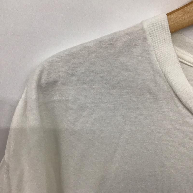 パタゴニア patagonia Tシャツ 半袖 半袖カットソー プリントTシャツ クルーネックカットソー XL ロゴ、文字 白 / ホワイト /  メンズ USED 古着 中古 10143690