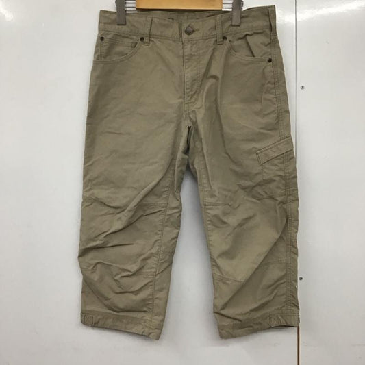 エディーバウアー Eddie Bauer ボトムス ボトムス ショートパンツ ハーフパンツ カジュアルパンツ 七分丈パンツ 31インチ ロゴ、文字 ベージュ / ベージュ /  メンズ USED 古着 中古 10143692
