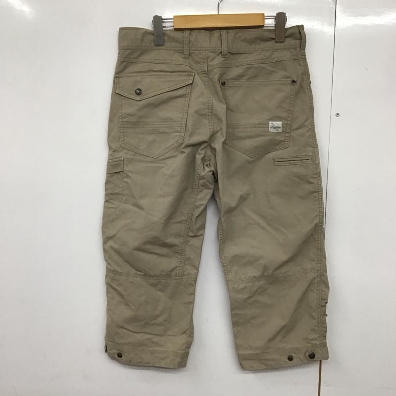 エディーバウアー Eddie Bauer ボトムス ボトムス ショートパンツ ハーフパンツ カジュアルパンツ 七分丈パンツ 31インチ ロゴ、文字 ベージュ / ベージュ /  メンズ USED 古着 中古 10143692