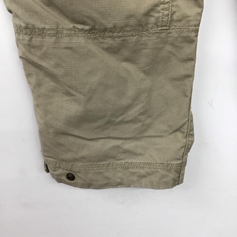 エディーバウアー Eddie Bauer ボトムス ボトムス ショートパンツ ハーフパンツ カジュアルパンツ 七分丈パンツ 31インチ ロゴ、文字 ベージュ / ベージュ /  メンズ USED 古着 中古 10143692