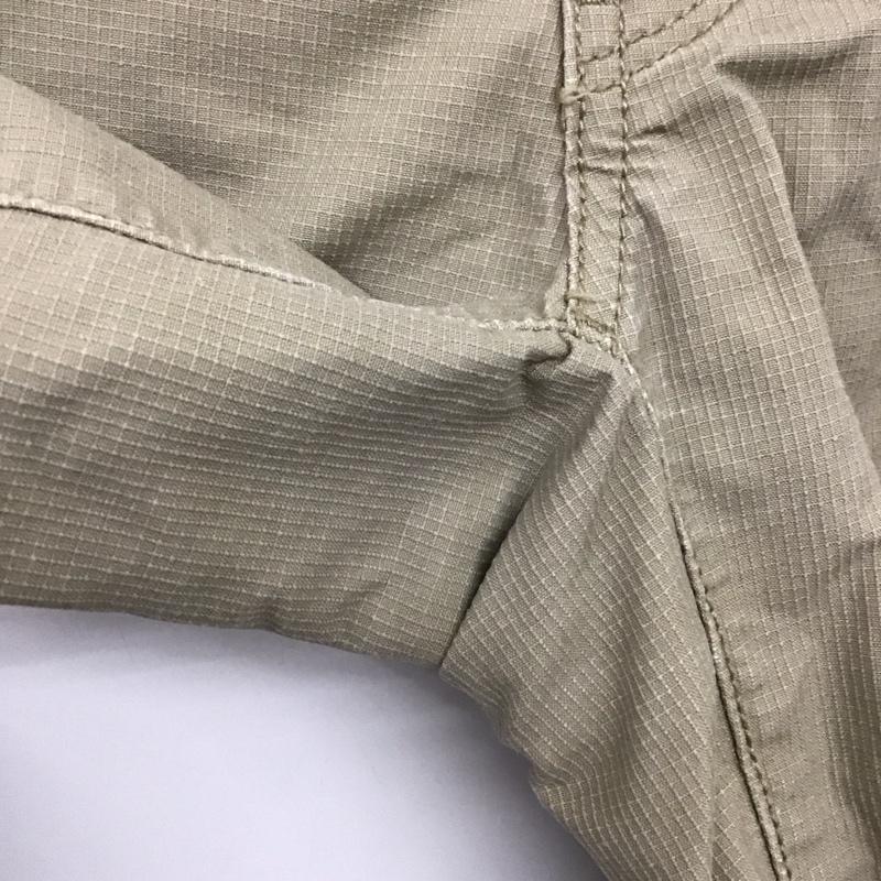 エディーバウアー Eddie Bauer ボトムス ボトムス ショートパンツ ハーフパンツ カジュアルパンツ 七分丈パンツ 31インチ ロゴ、文字 ベージュ / ベージュ /  メンズ USED 古着 中古 10143692