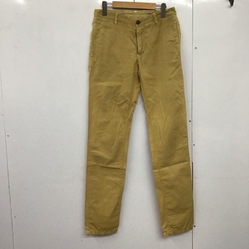 ザラメン ZARA MAN パンツ チノパン チノパン スリムパンツ カジュアルパンツ ストレッチパンツ 38インチ 無地 マスタード / マスタード /  メンズ USED 古着 中古 10143695